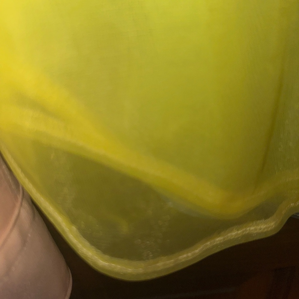 Comme des Garcons Sheer Blue, Pink and Yellow Shirt - Picture 10 of 12